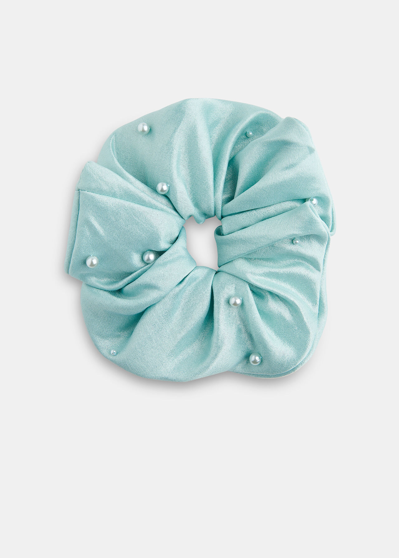 Large Beaded Scrunchie