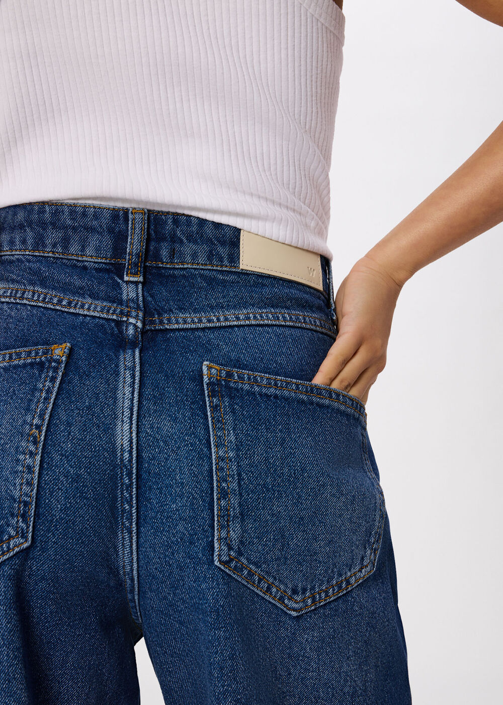 Petite Straight Full Length Jean