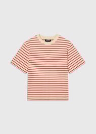 Stripe Relaxed Cotton T-shirt