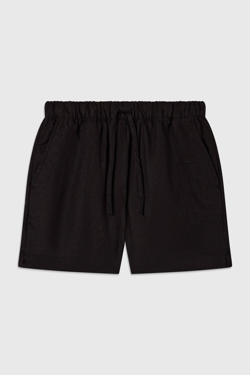 Petite Linen Elasticated Short