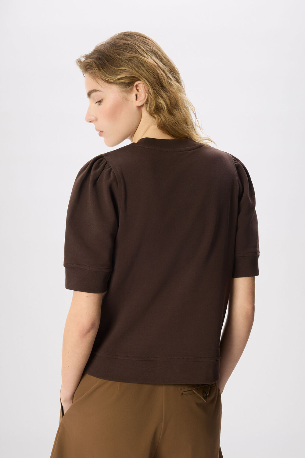 Chocolate Short Sleeve Sweat