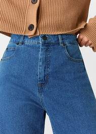 Petite Stretch Barrel Leg Jean