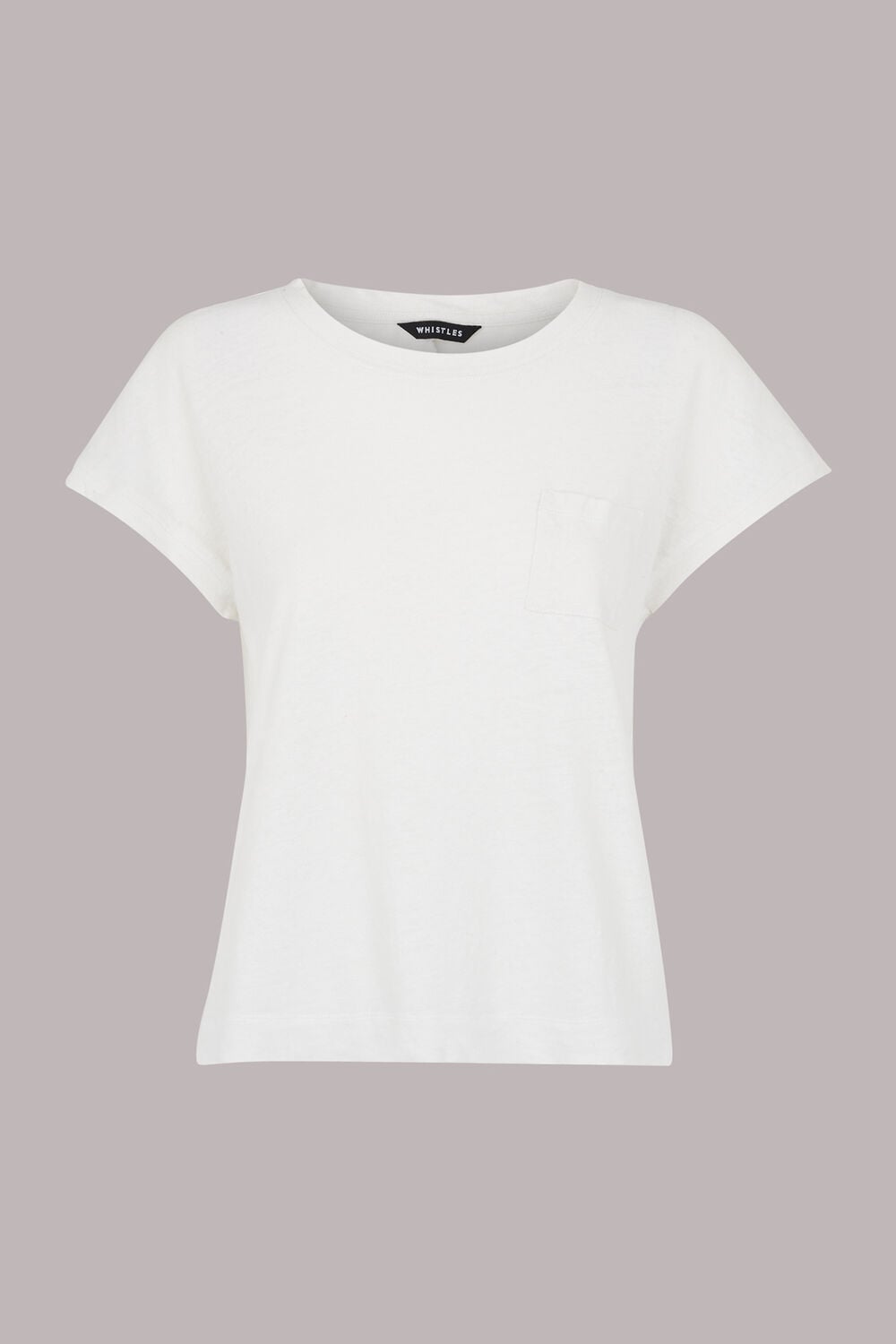 Ember Linen Mix Pocket Tee