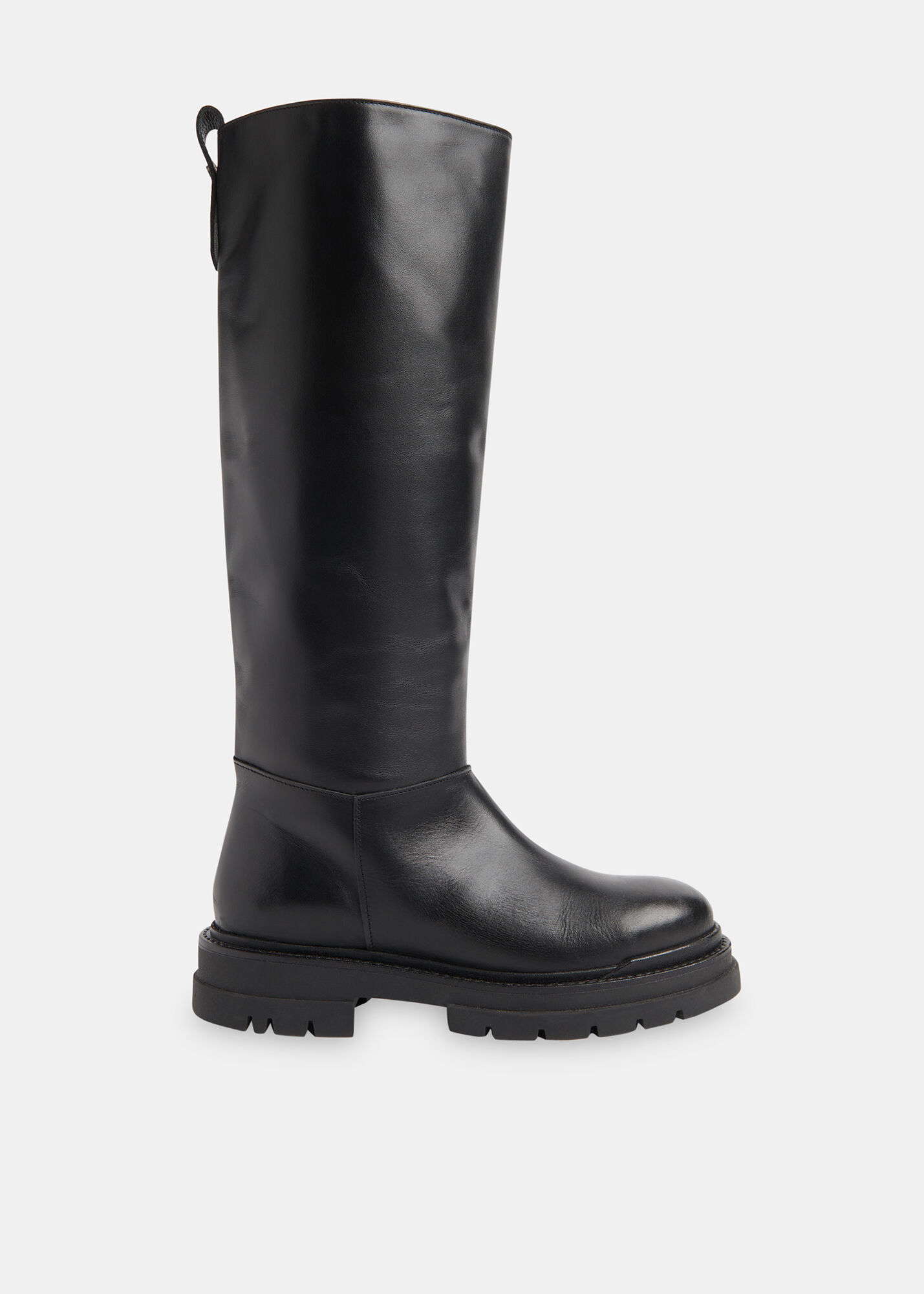 Lug sole cheap tall boots