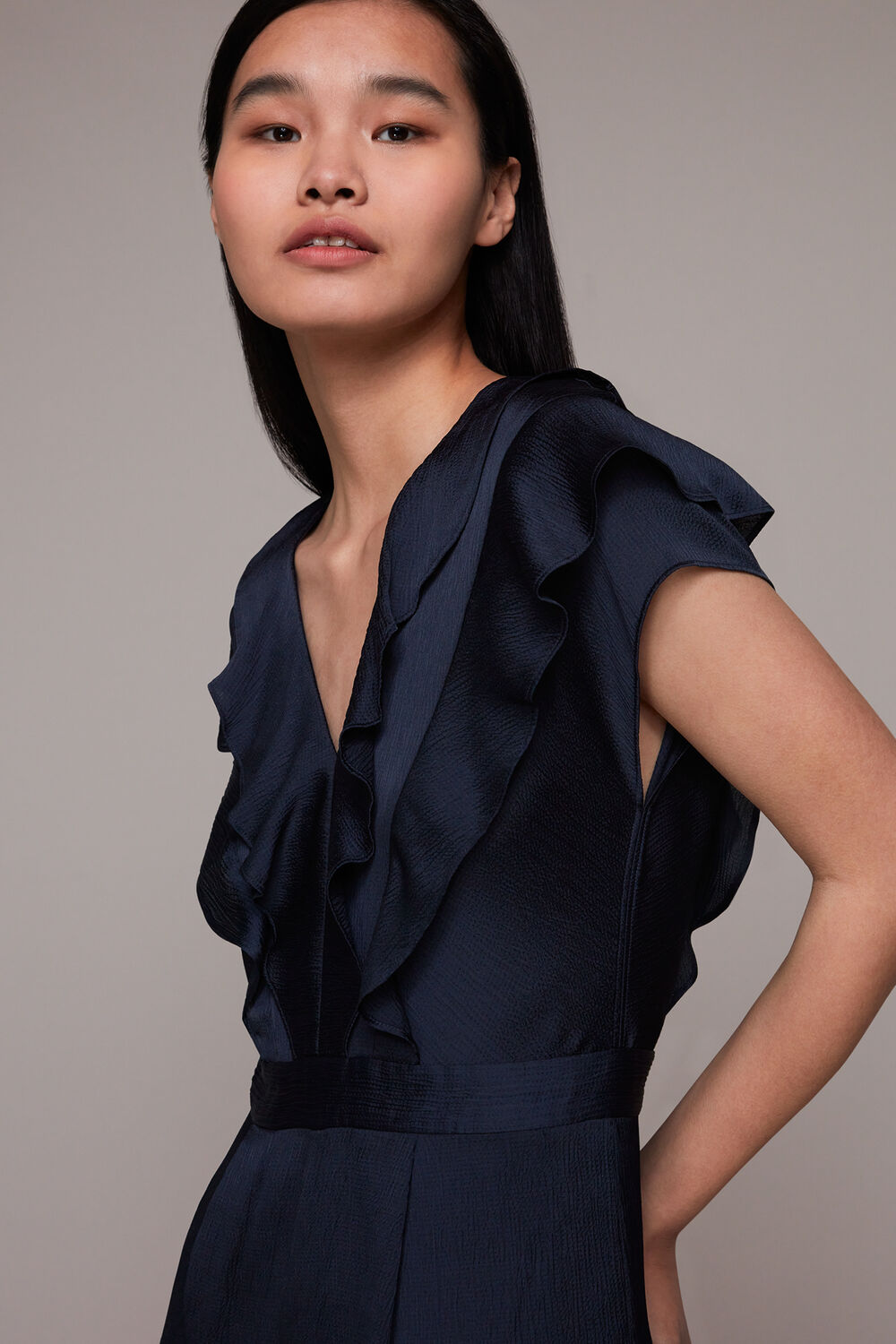 Navy Adeline Jumpsuit