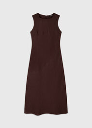 Bias Cut Linen Dress