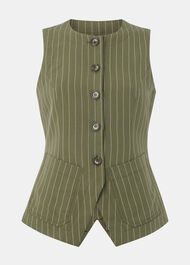 Lottie Pinstripe Waistcoat