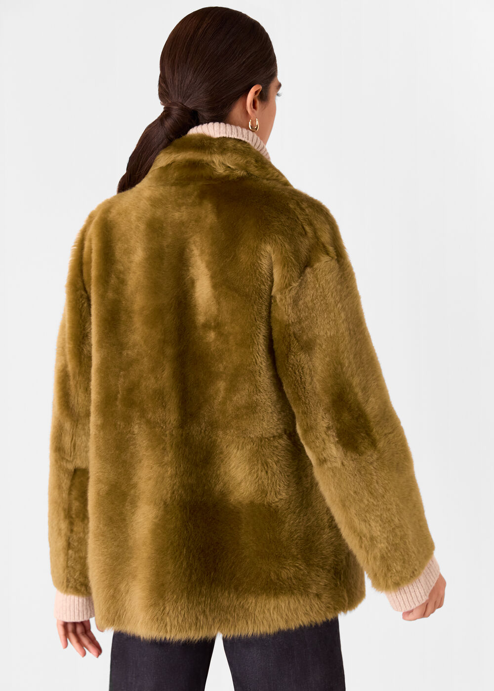 Tamina Short Shearling Coat