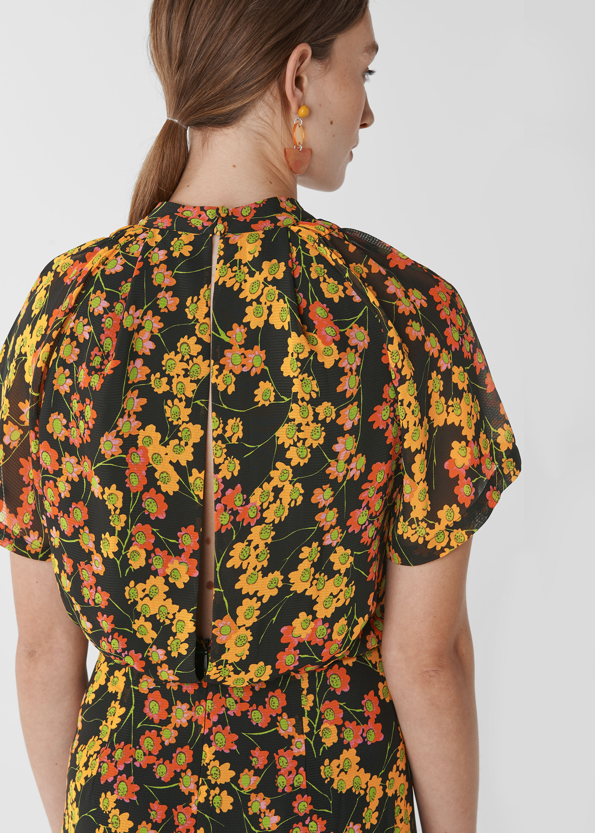 Whistles daisy print dress 2025