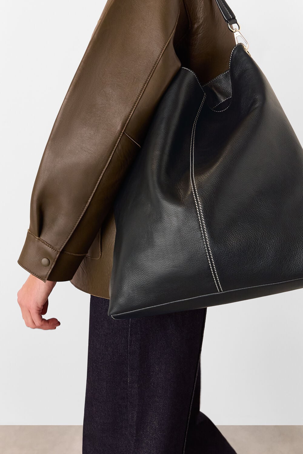 Black Kamil Tote Bag