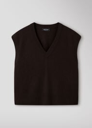 Cashmere V Neck Tank