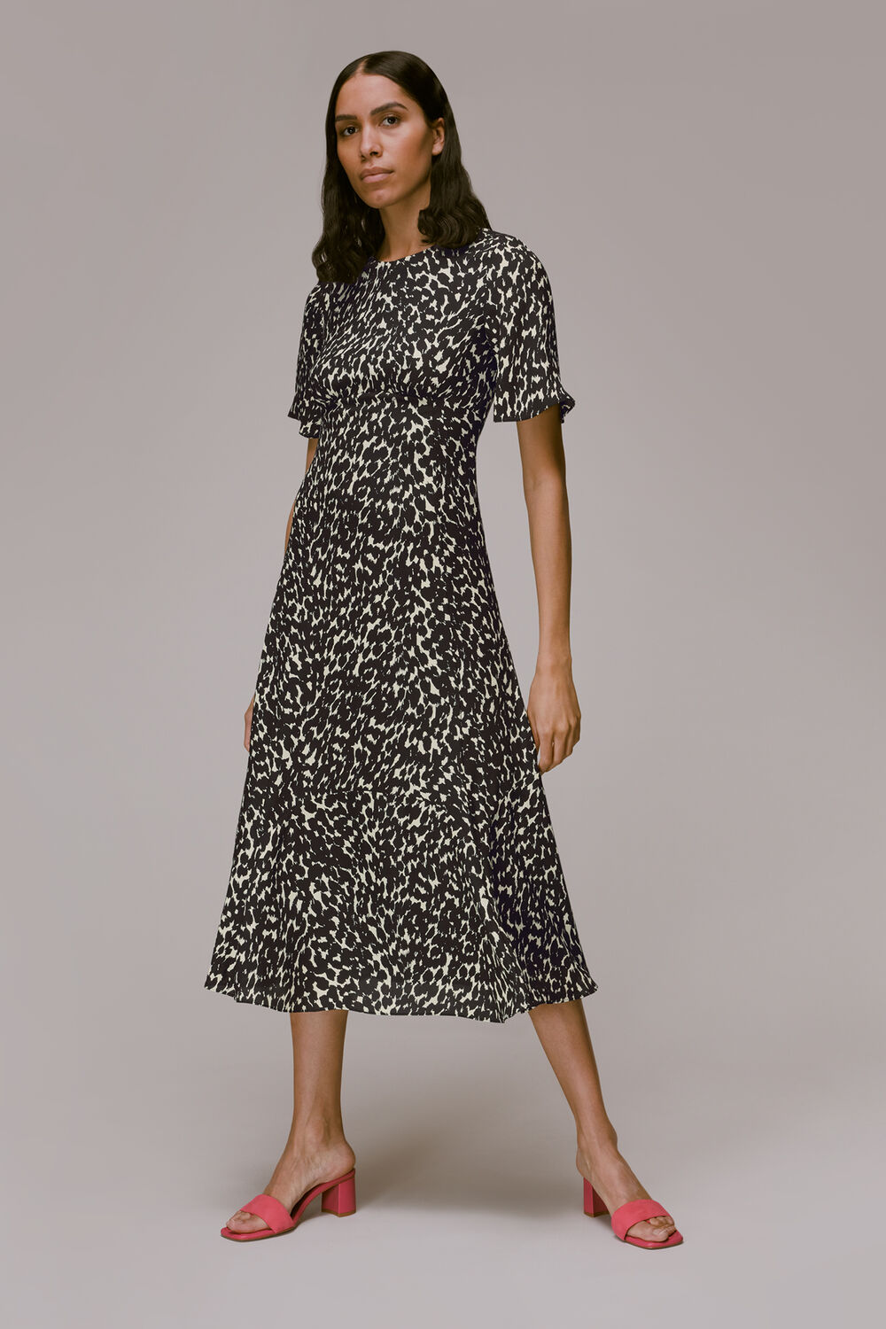 Black Sahara Cat Alana Dress