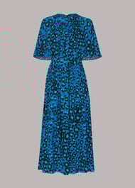 Petite Painted Leopard Amelia Dress