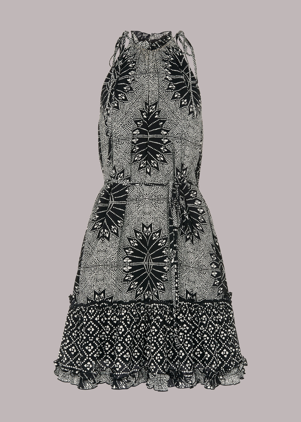 Bleached Trapeze Dress