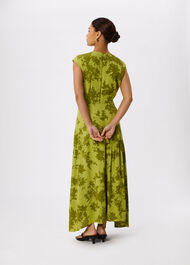 Petite Floral Asymmetric Dress