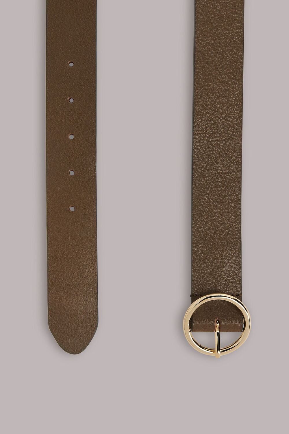 Circle Buckle Belt