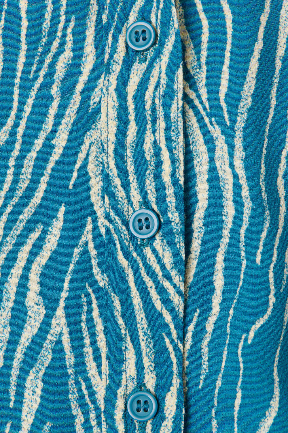 Zebra Button Up Shirt