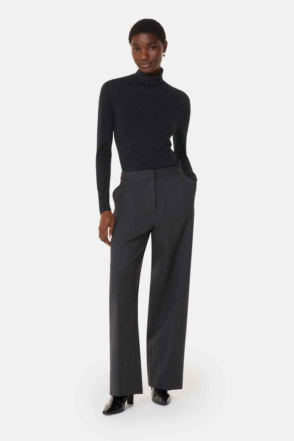 Annie Sparkle Roll Neck