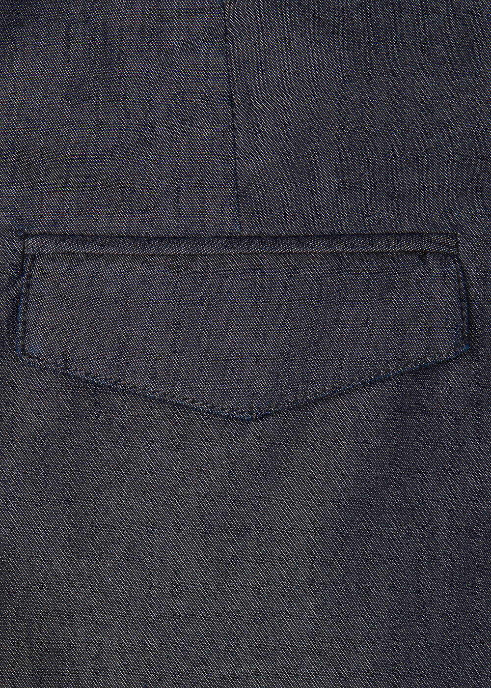 Indigo Barrel Leg Trouser
