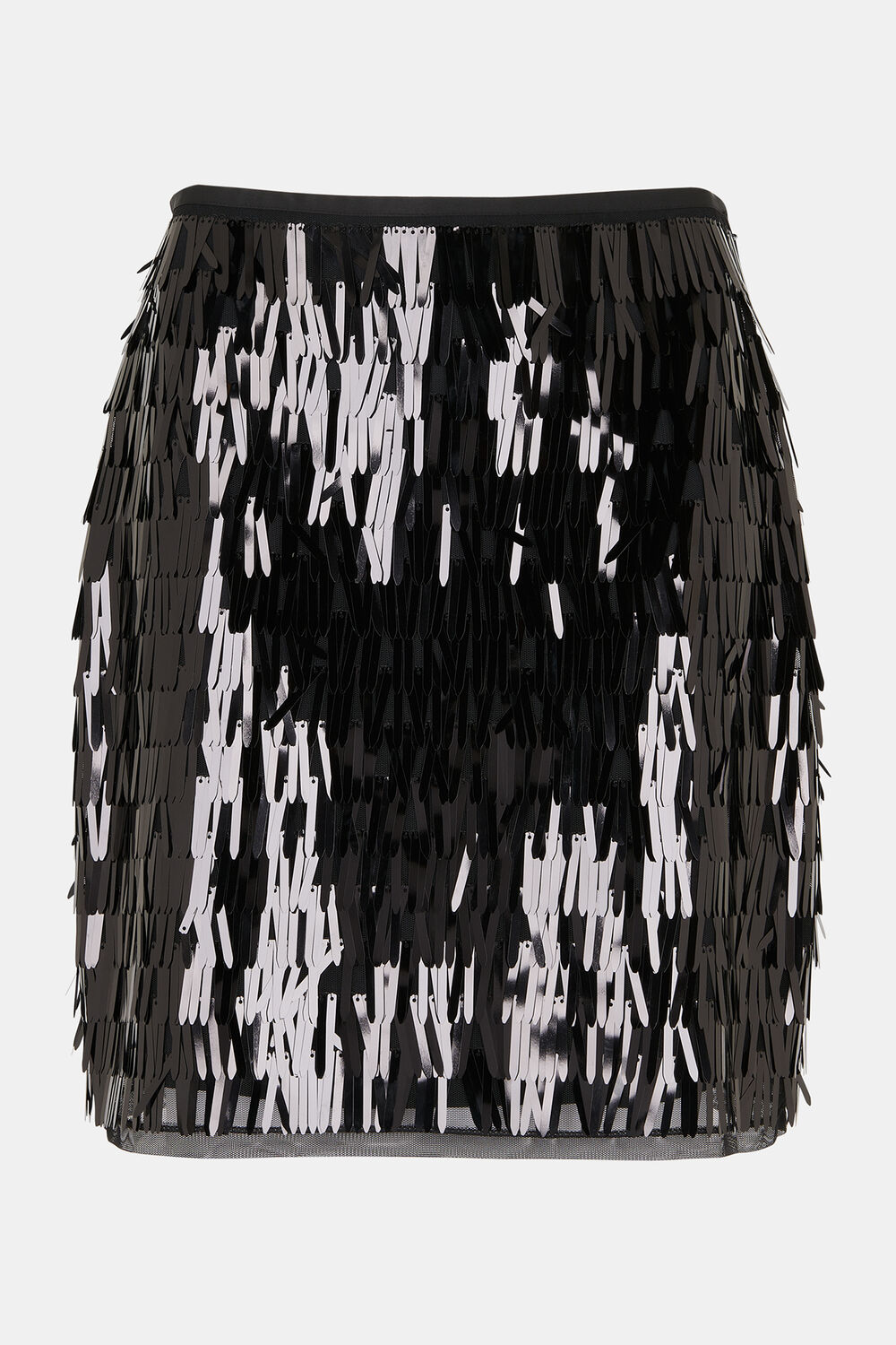 Sword Sequin Mini Skirt