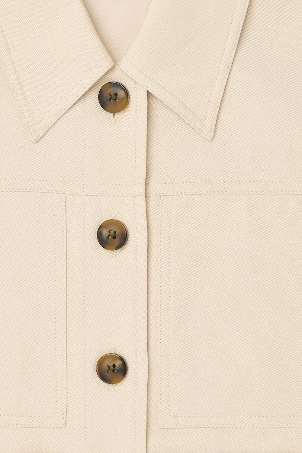 Neutral Mia Pocket Detail Jacket