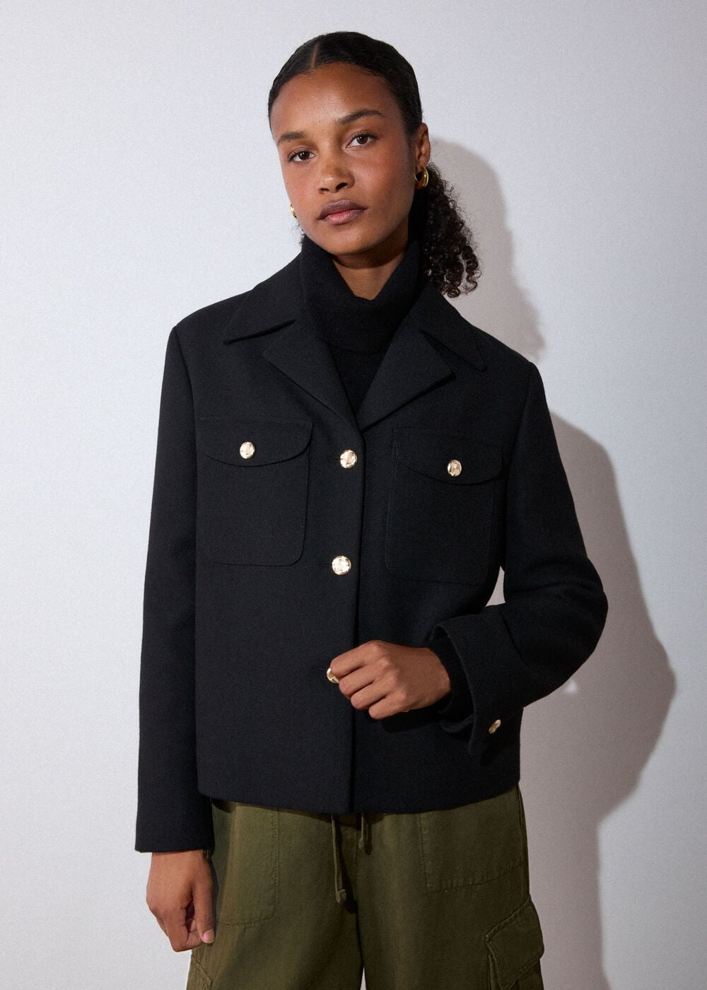 Cropped Trophy Jacket