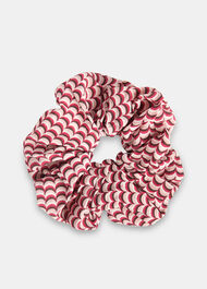 Geo Print Scrunchie