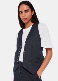 Joanna Denim Waistcoat
