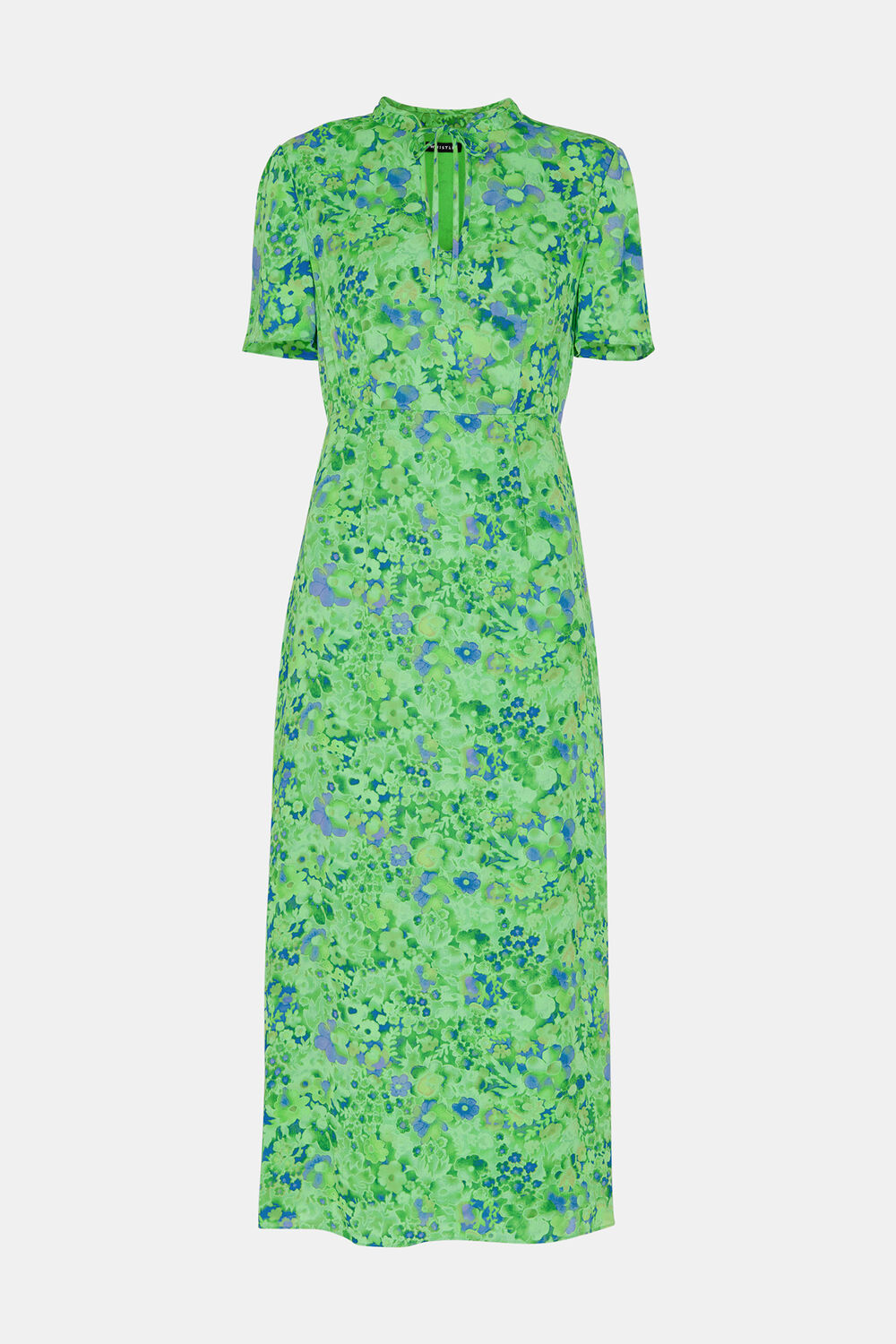 Green Lucid Floral Bonnie Dress