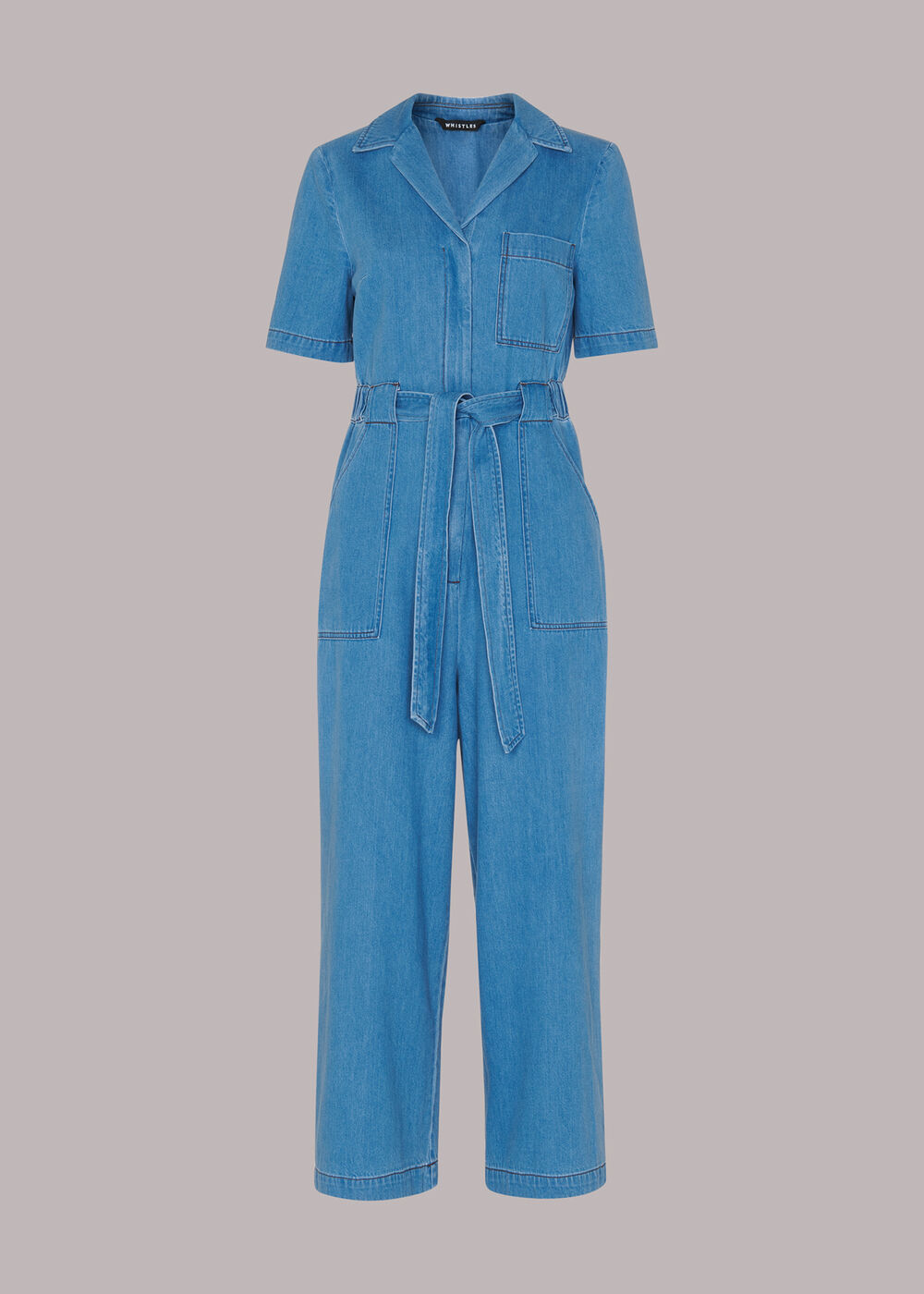Ciara Denim Jumpsuit