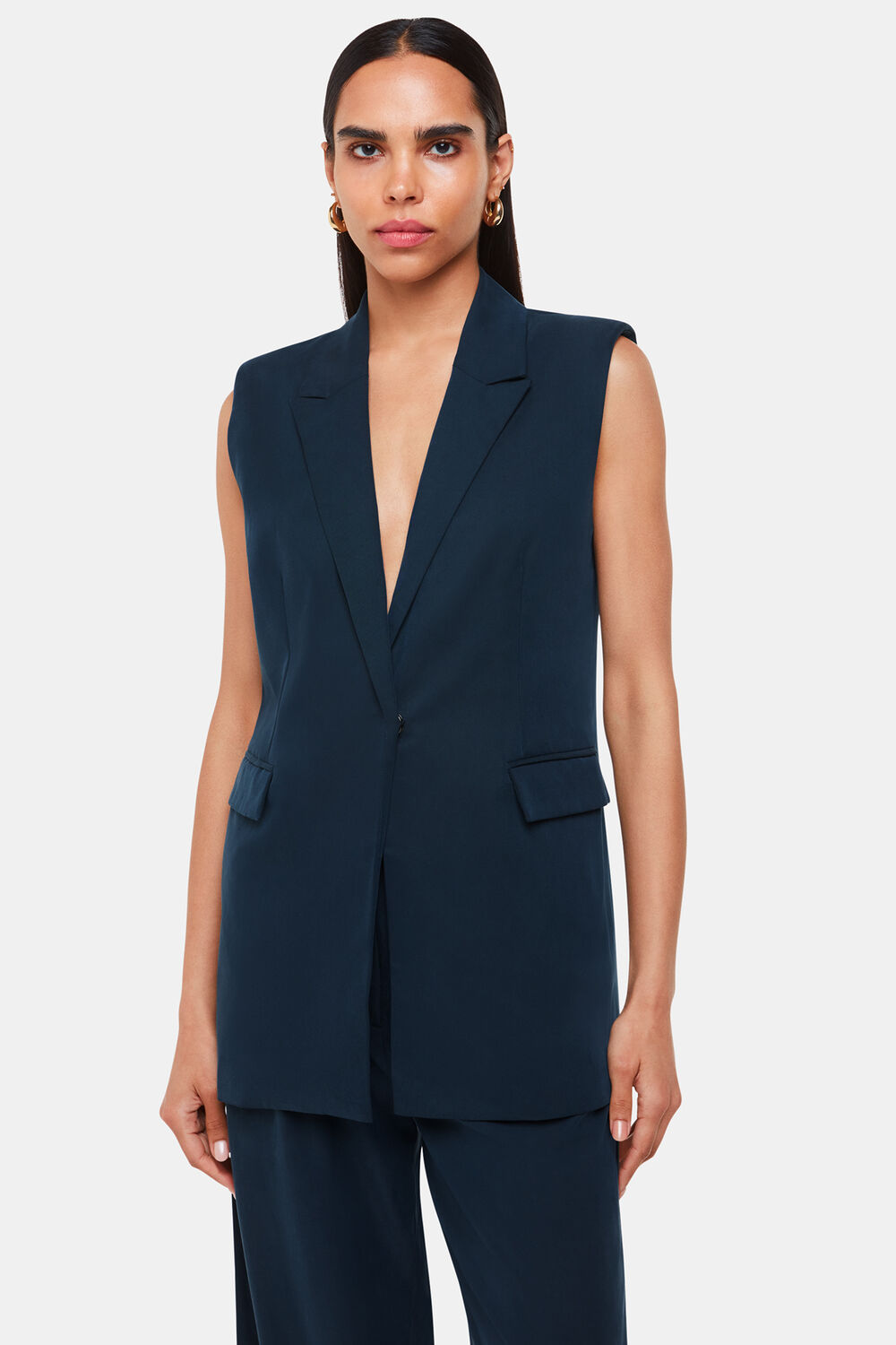 Joss Sleeveless Blazer