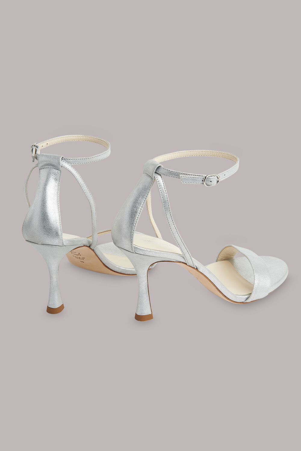 Silver Allie Wedding Sandal