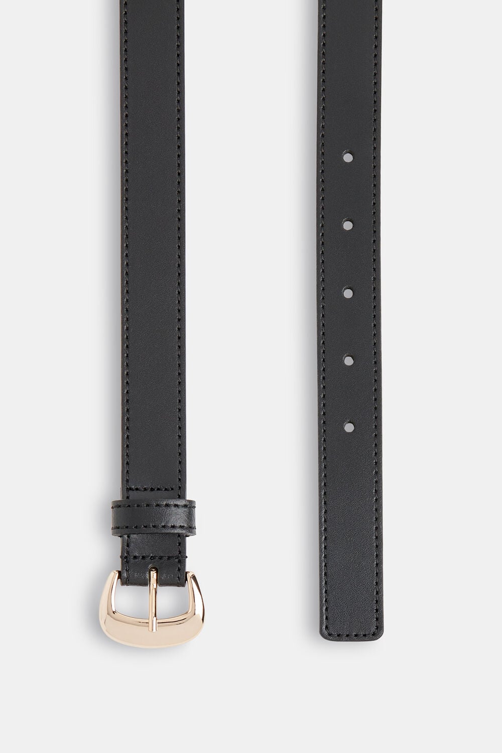 Black Slim Belt