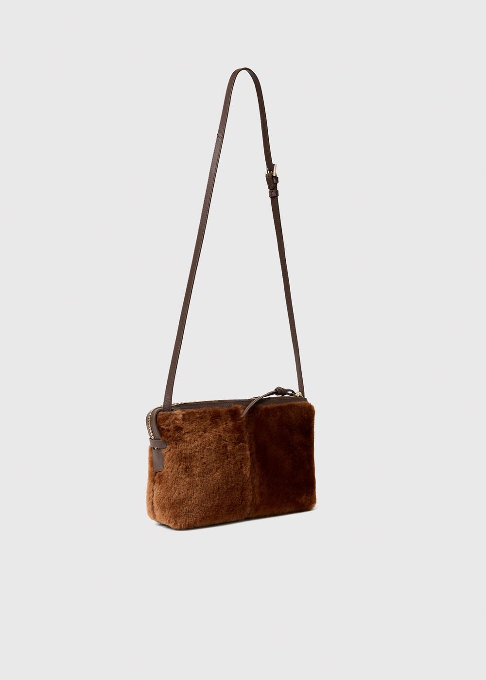 Kaia Shearling Crossbody Bag