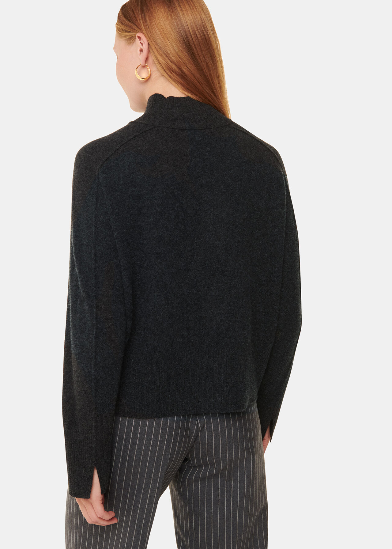 Cashmere Funnel Neck