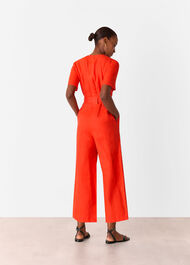 Linen Button Jumpsuit