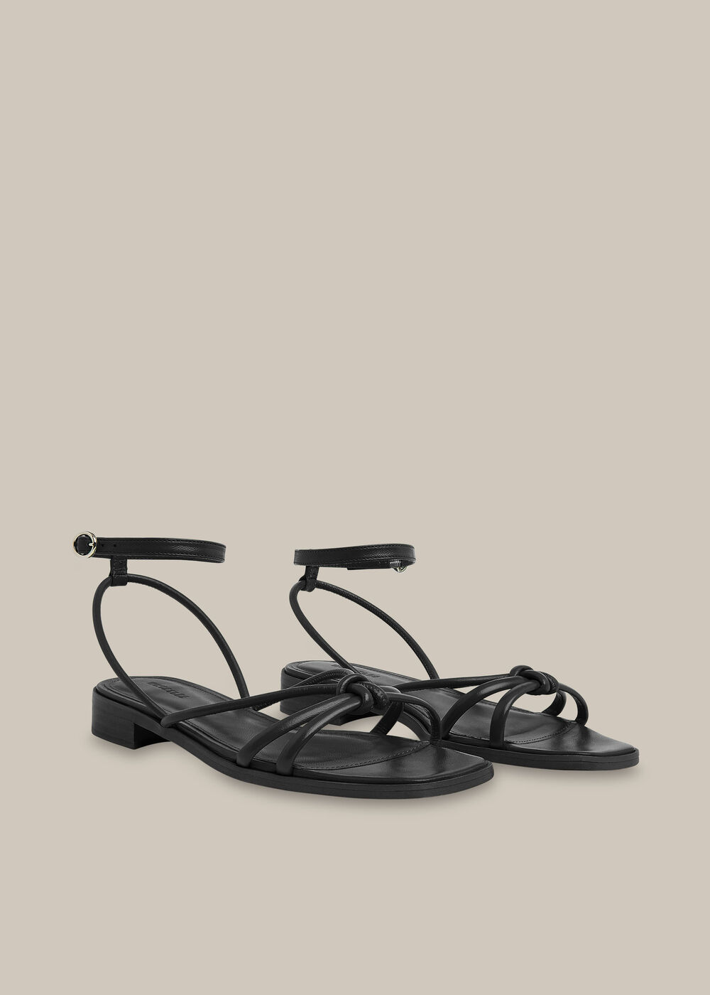 Roya Flat Strappy Sandal