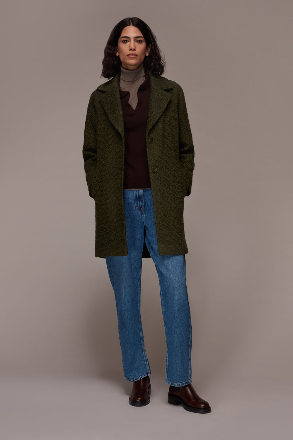 Daisy Boucle Casual Coat