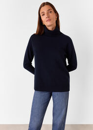 Cashmere Roll Neck Jumper