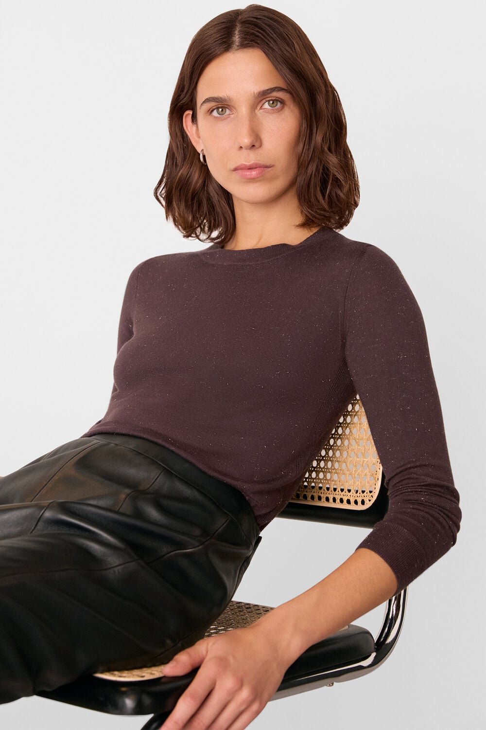 Chocolate Annie Sparkle Crew Neck