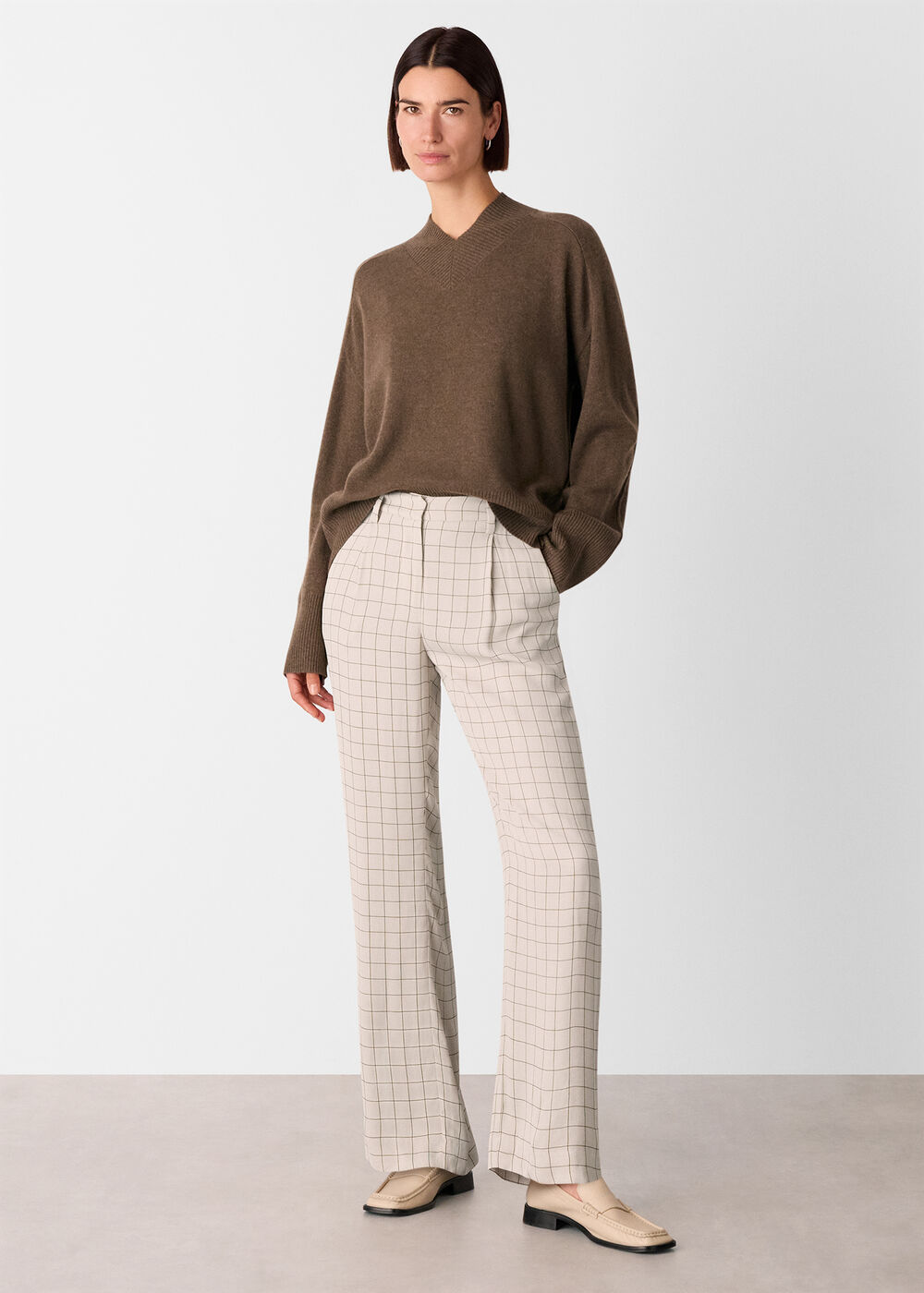 Niamo Fine Grid Trouser