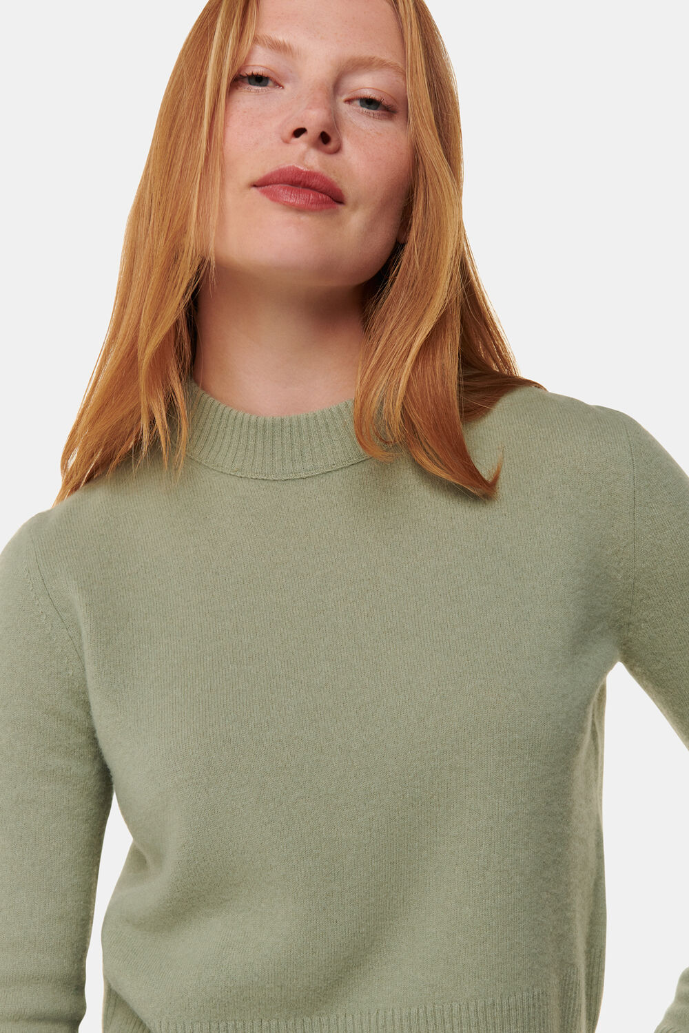 Wool Cropped Sweater