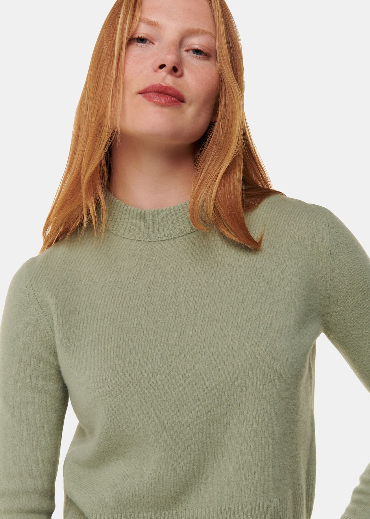 Wool Cropped Sweater