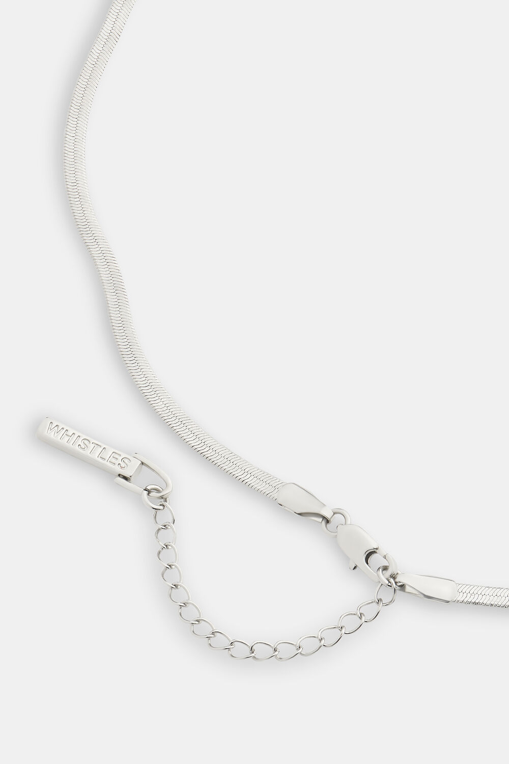 Flat Snake Chain Necklace