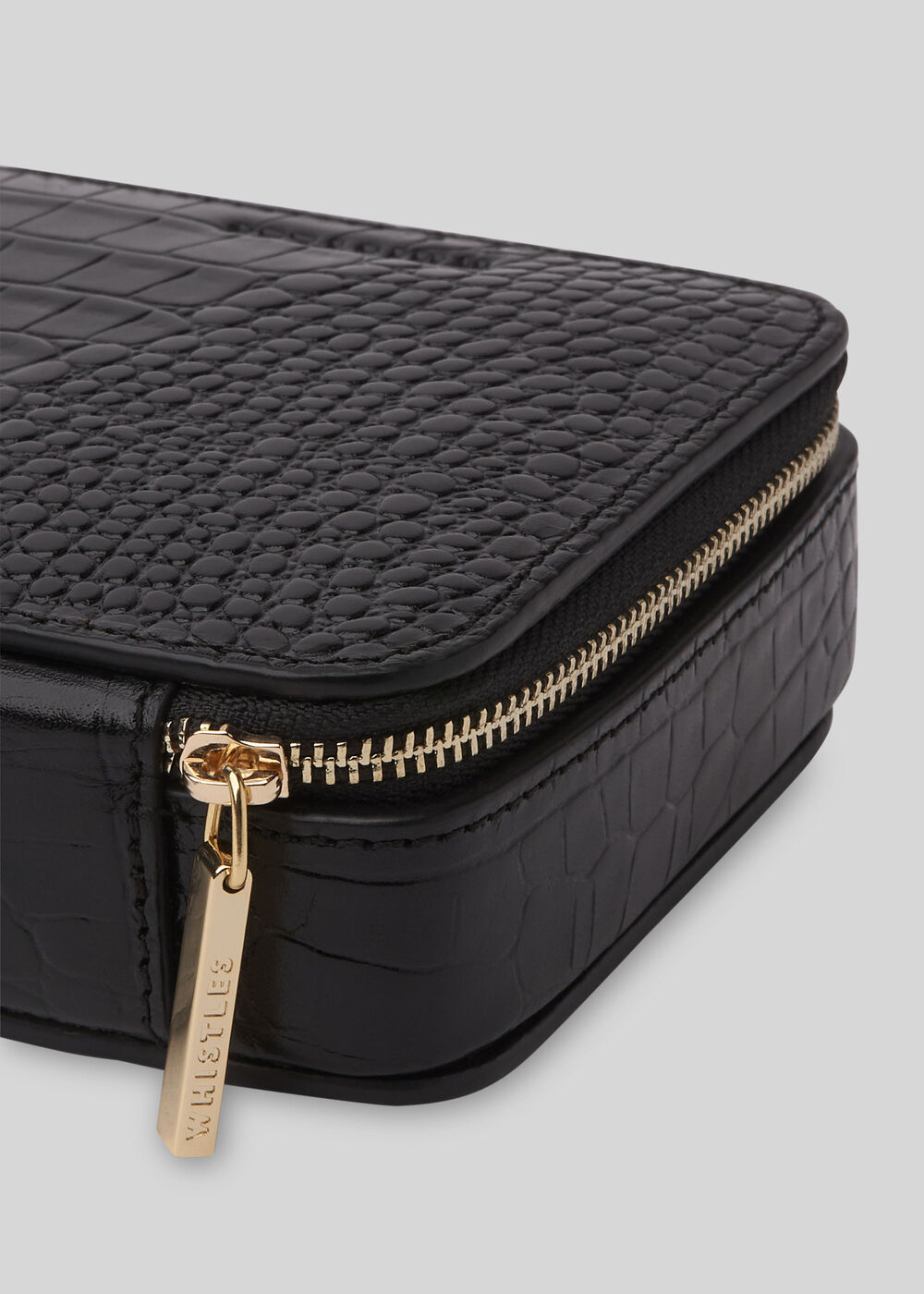 Travel Jewellery Box Black