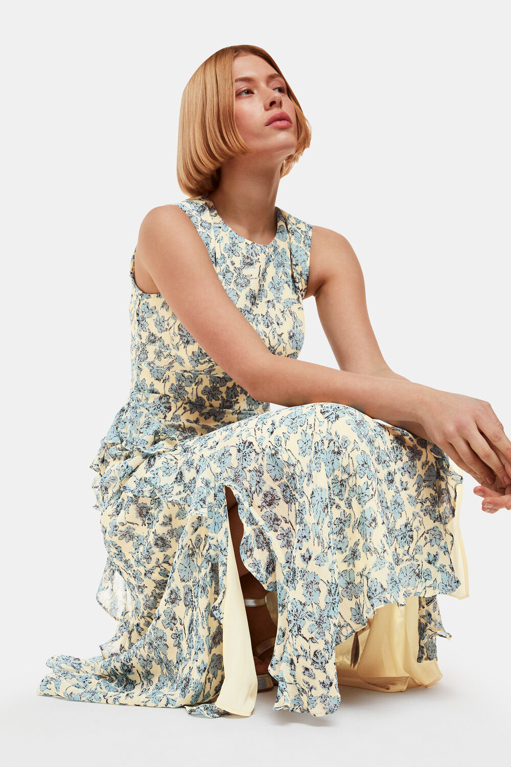 Shaded Floral Nellie Dress