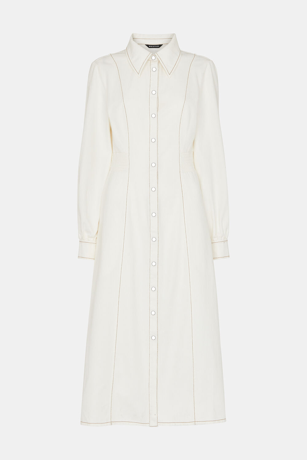 Petite Harlowe Denim Midi Dress