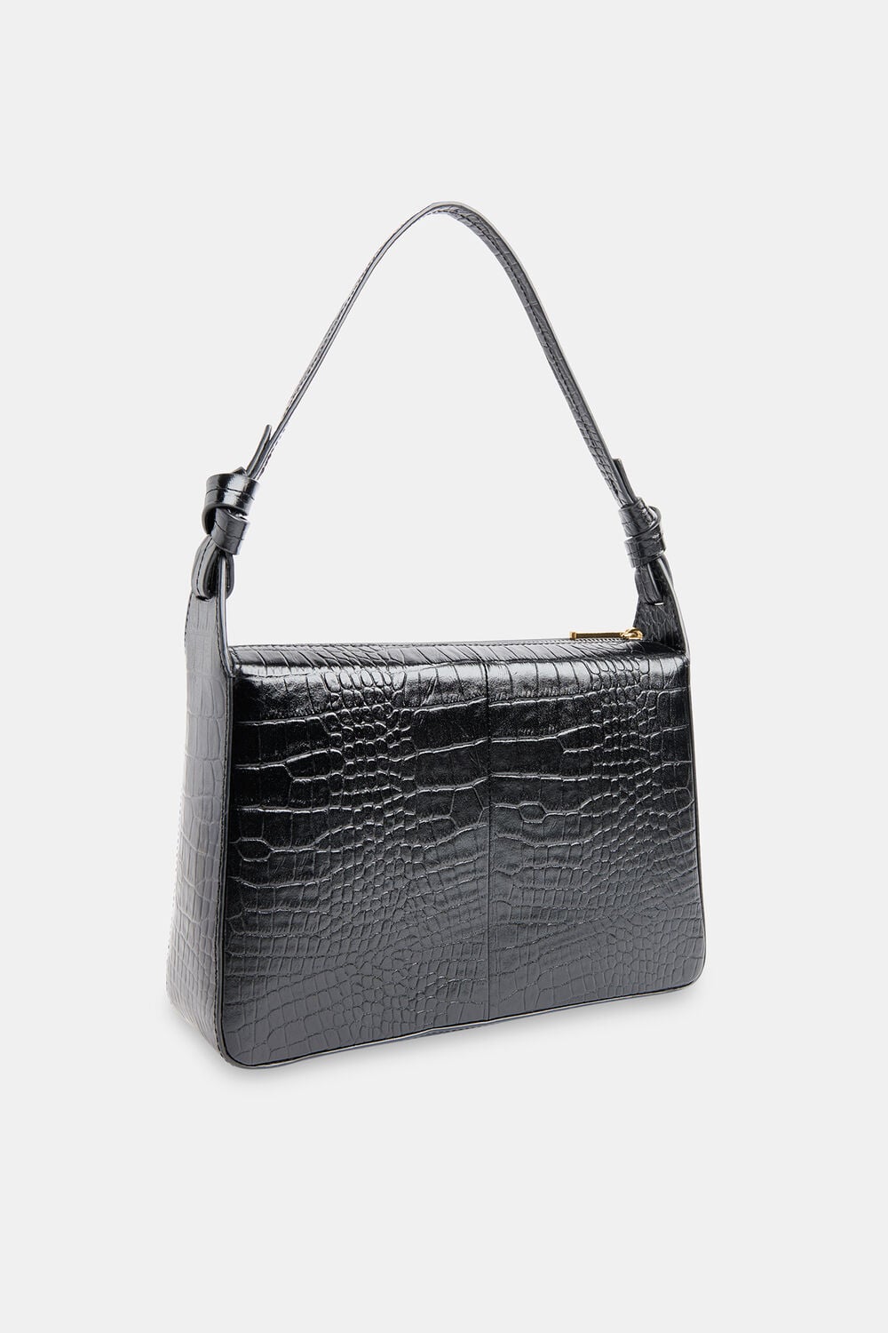 Erica Croc Shoulder Bag