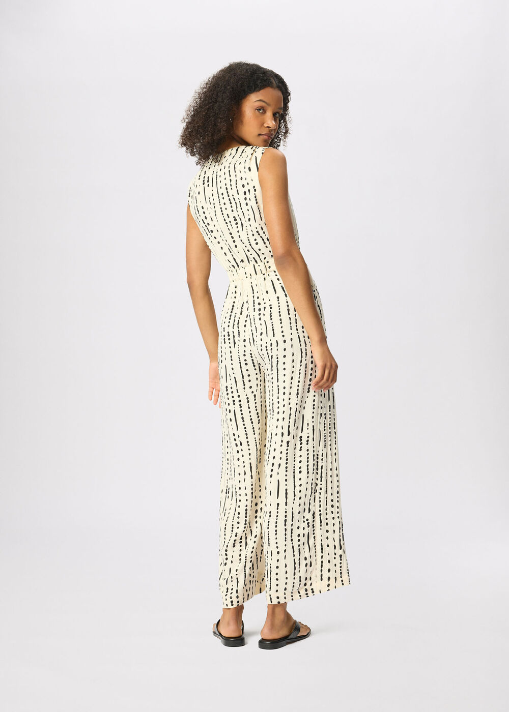 Dashed Spot Jumpsuit