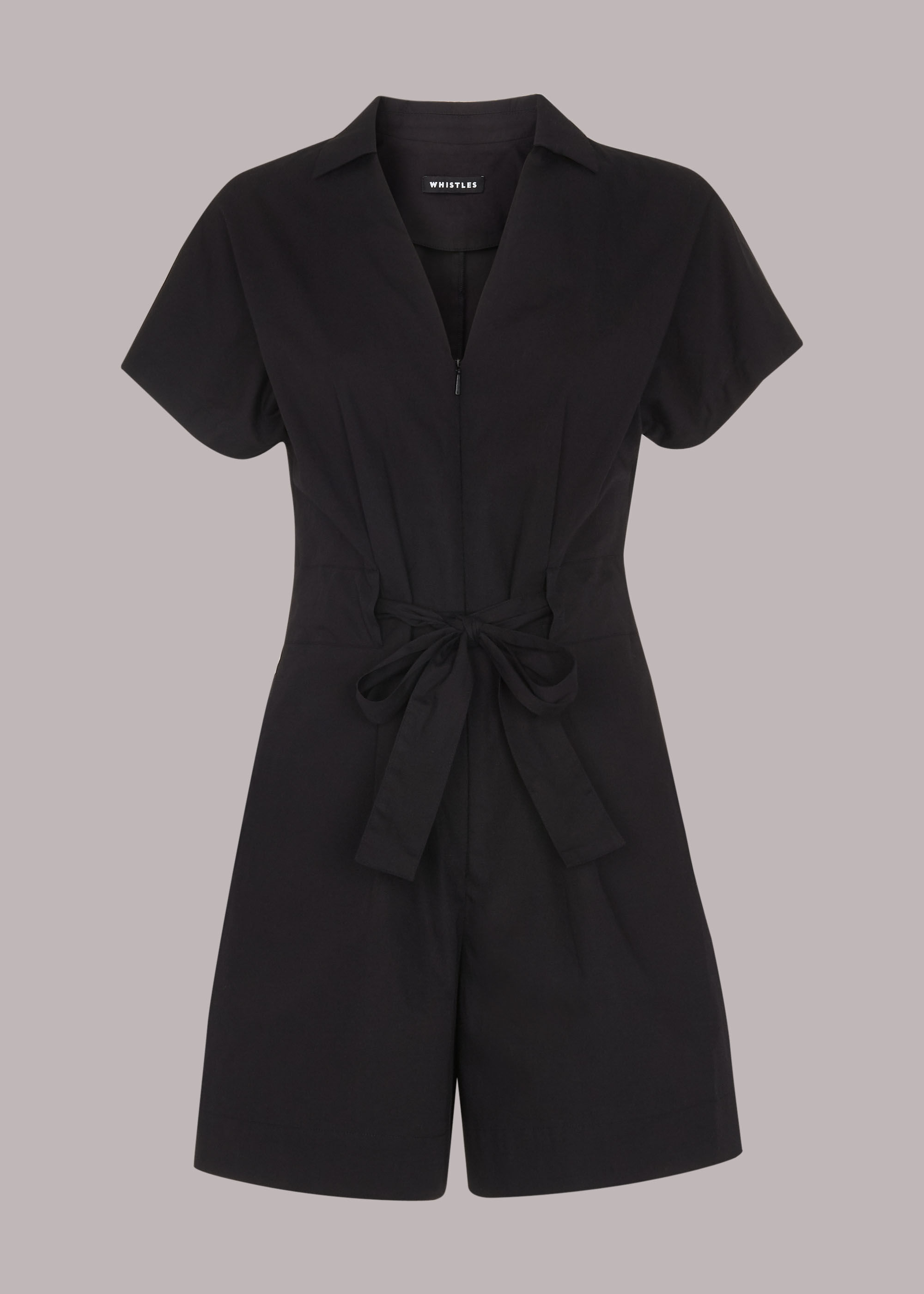 Tie waist playsuit discount